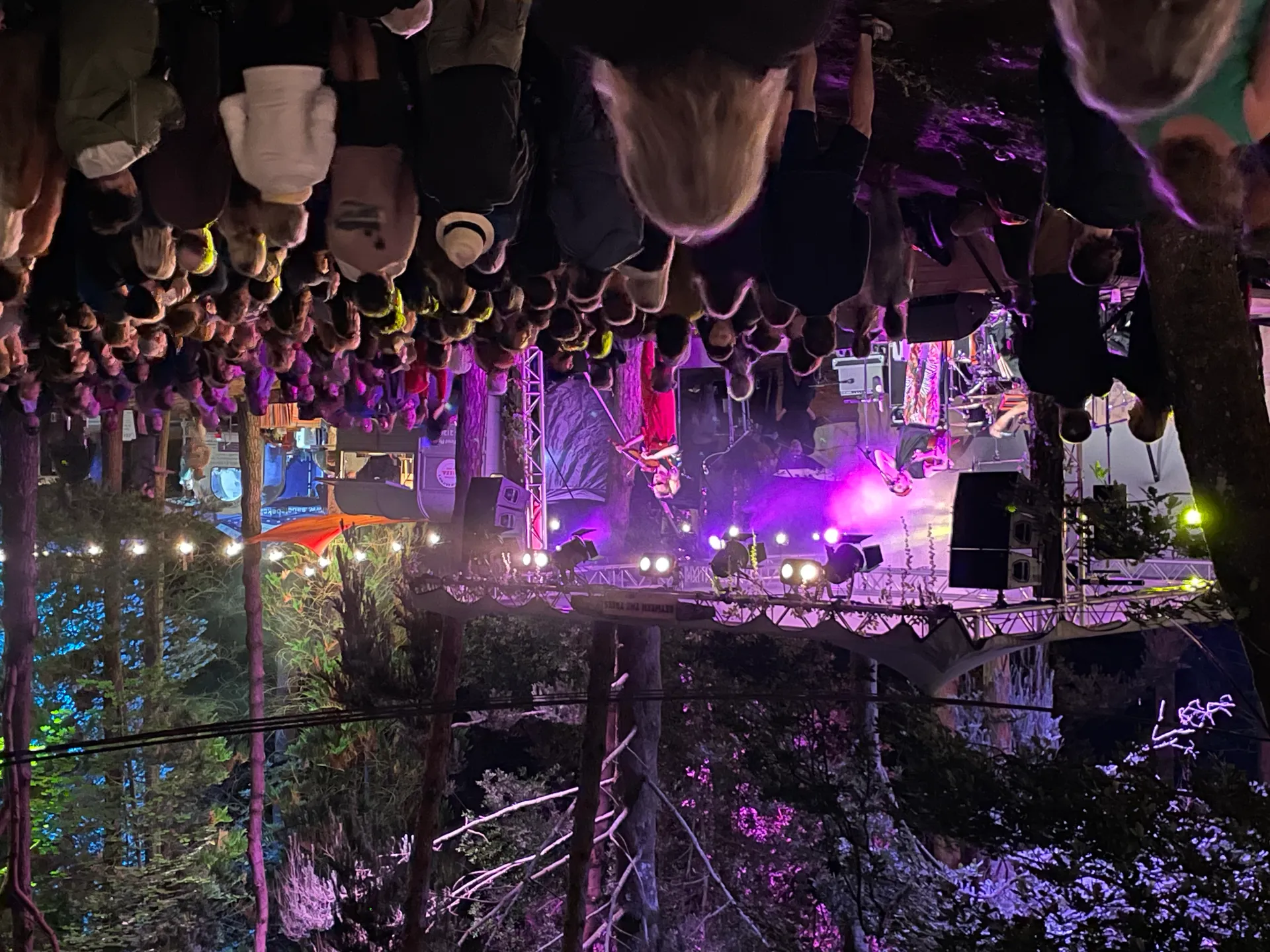 Community gathering at the estate