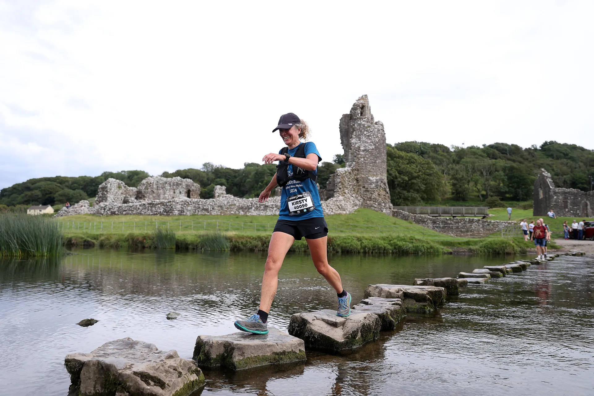 Race day atmosphere at Merthyr Mawr in winter
