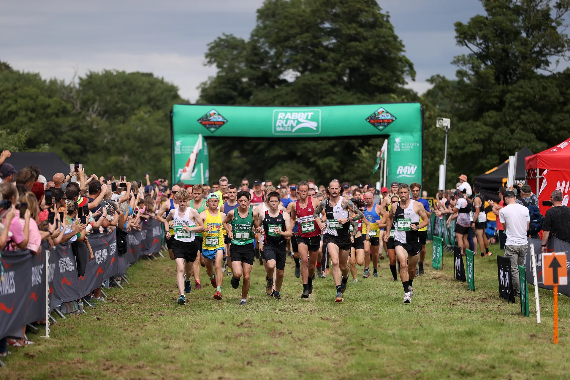 Event hub activity during a winter race day