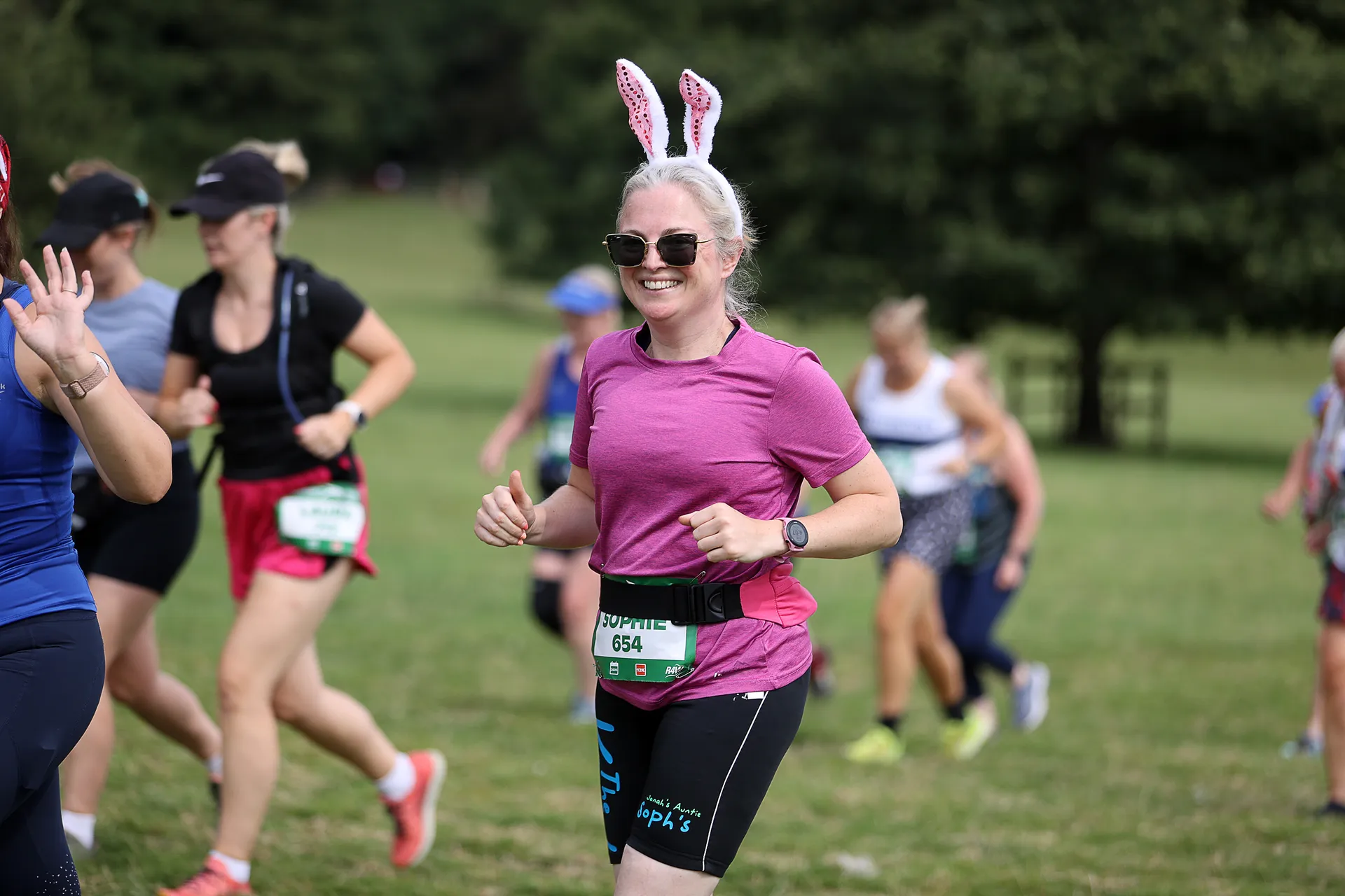 Rabbit Run Wales event day scenes